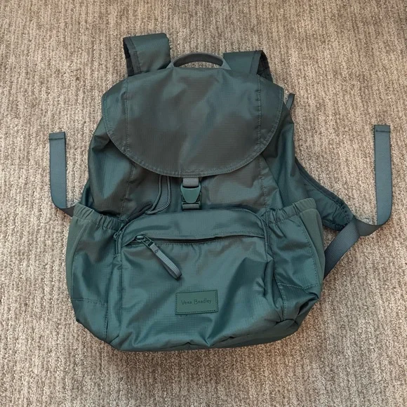Vera Bradley Berkhill Backpack - Green - Picture 1 of 8